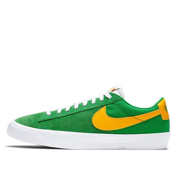 

Кроссовки zoom blazer low pro gt sb Nike, зеленый