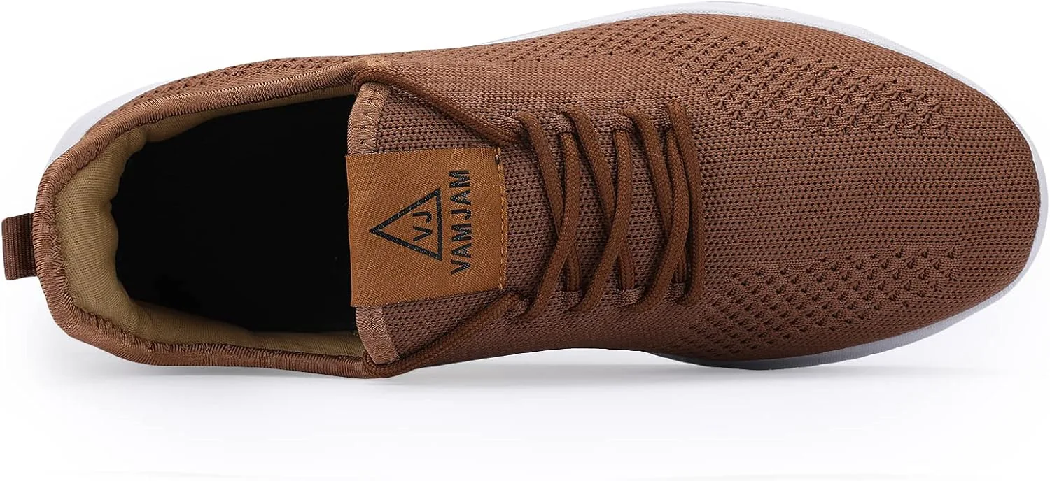 

Мужские кроссовки VAMJAM для бега, ультралегкие, дышащие, прогулочные, нескользящие спортивные модные кроссовки из сетки, для тренировок и повседневного спорта