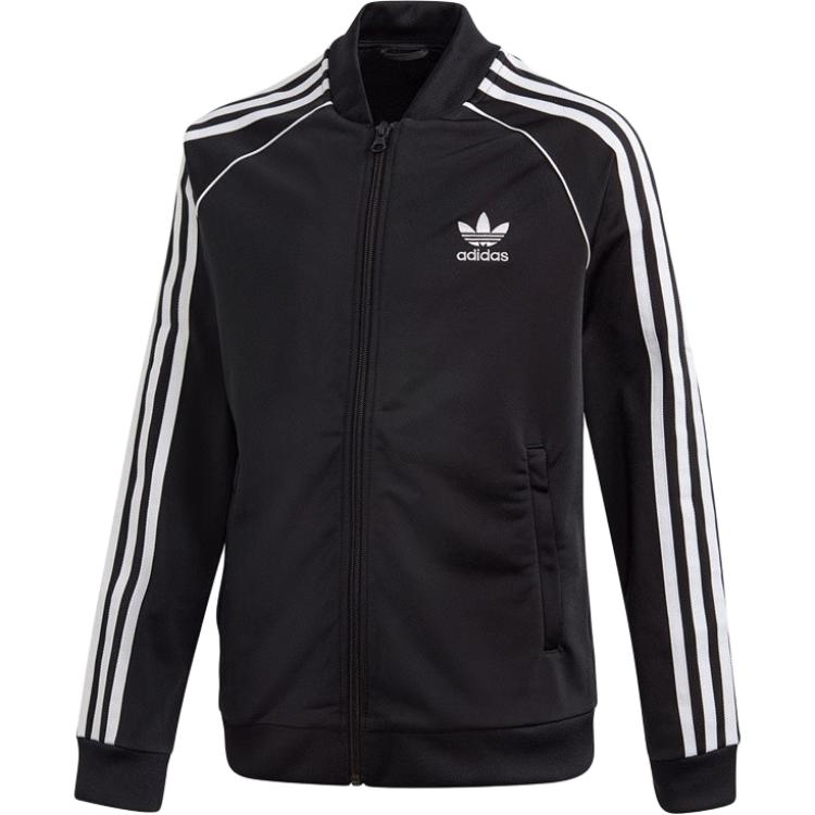 Куртка черная подростковая Adidas Originals — фото 2