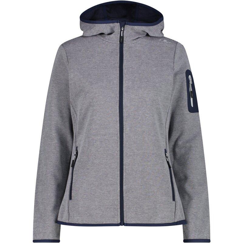 

Толстовка с капюшоном женская куртка с фиксированным капюшоном Cmp, синий