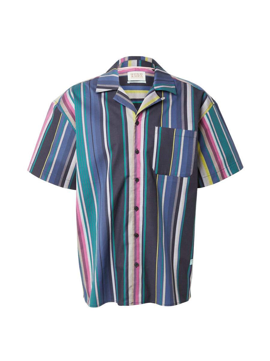 

Повседневная рубашка SCOTCH & SODA Regular fit Button Up Shirt, разноцветный
