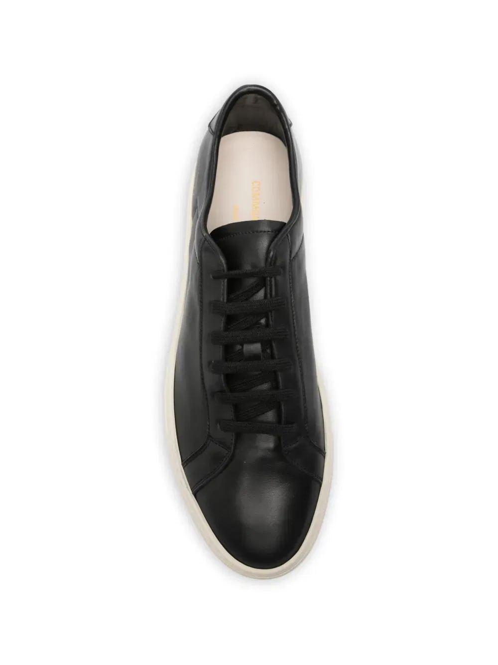 Кожаные кроссовки Common Projects, черный — фото 4