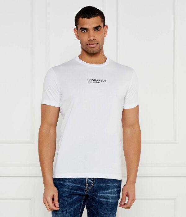 

Футболка мужская Dsquared2 хлопковая, белый