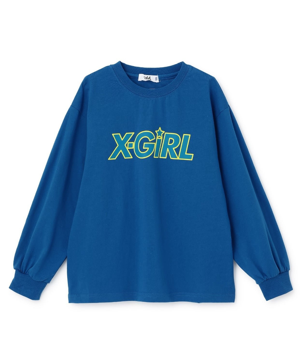 Футболка с длинными рукавами с логотипом X-girl X-girl Stages, Blue