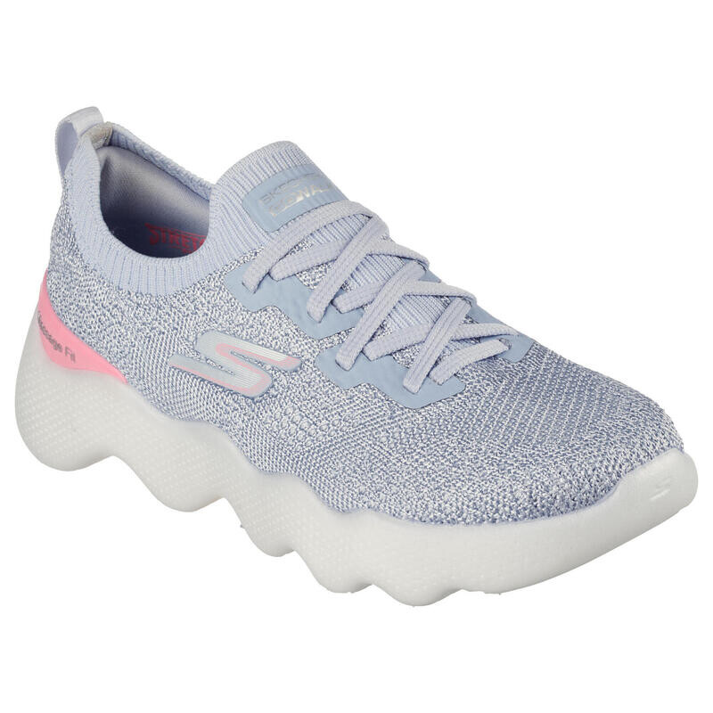 

Женские кроссовки GO WALK MASSAGE FIT UPSURGE Серый/Розовый SKECHERS, цвет grau