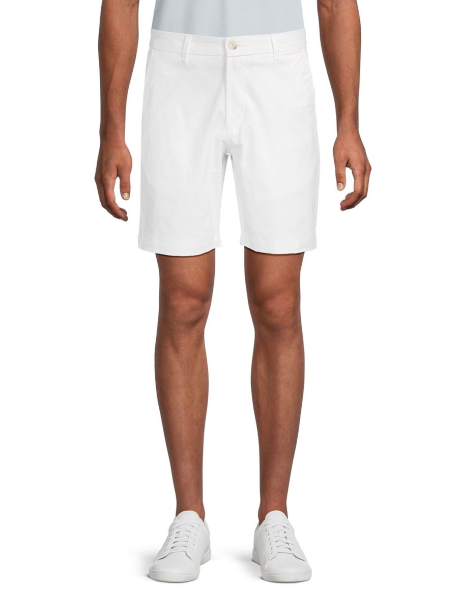 

Однотонные шорты чинос из эластичного хлопка Ben Sherman, белый