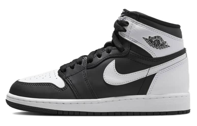 Jordan Air Jordan 1 винтажные баскетбольные кроссовки женские, Black/White