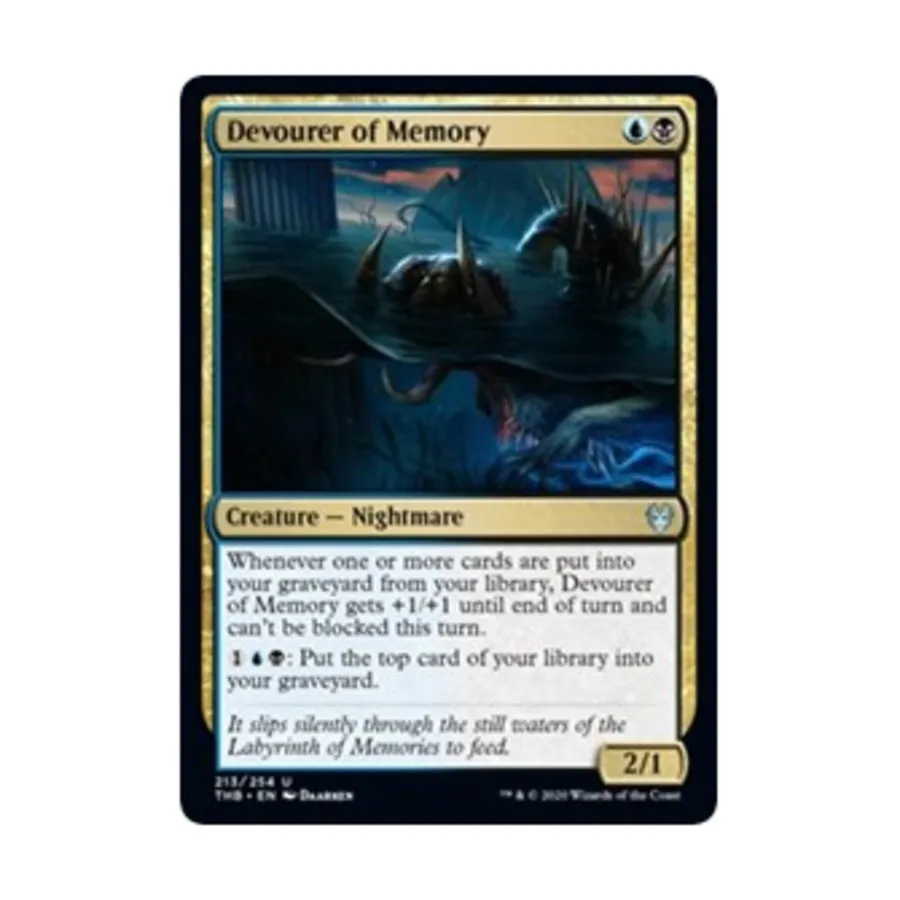 

CCG Пожиратель памяти (U) (фольга), MTG - Theros Beyond Death