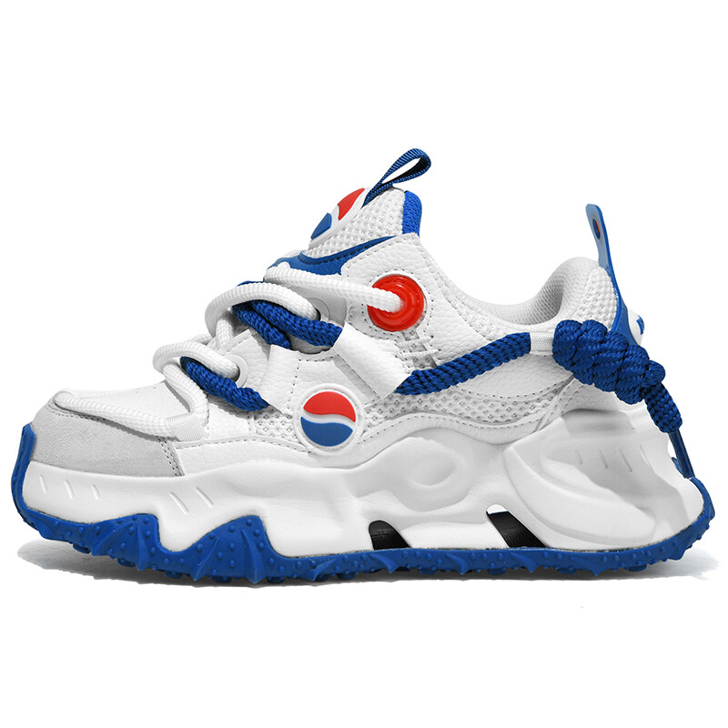 

Кроссовки Pepsi Jelly Color Series Skateboarding Shoes Unisex Low-top, белый/синий