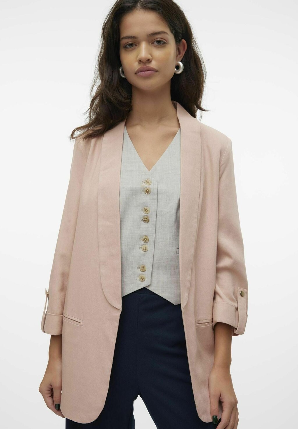 

Блейзер DINNA Vero Moda, розовый