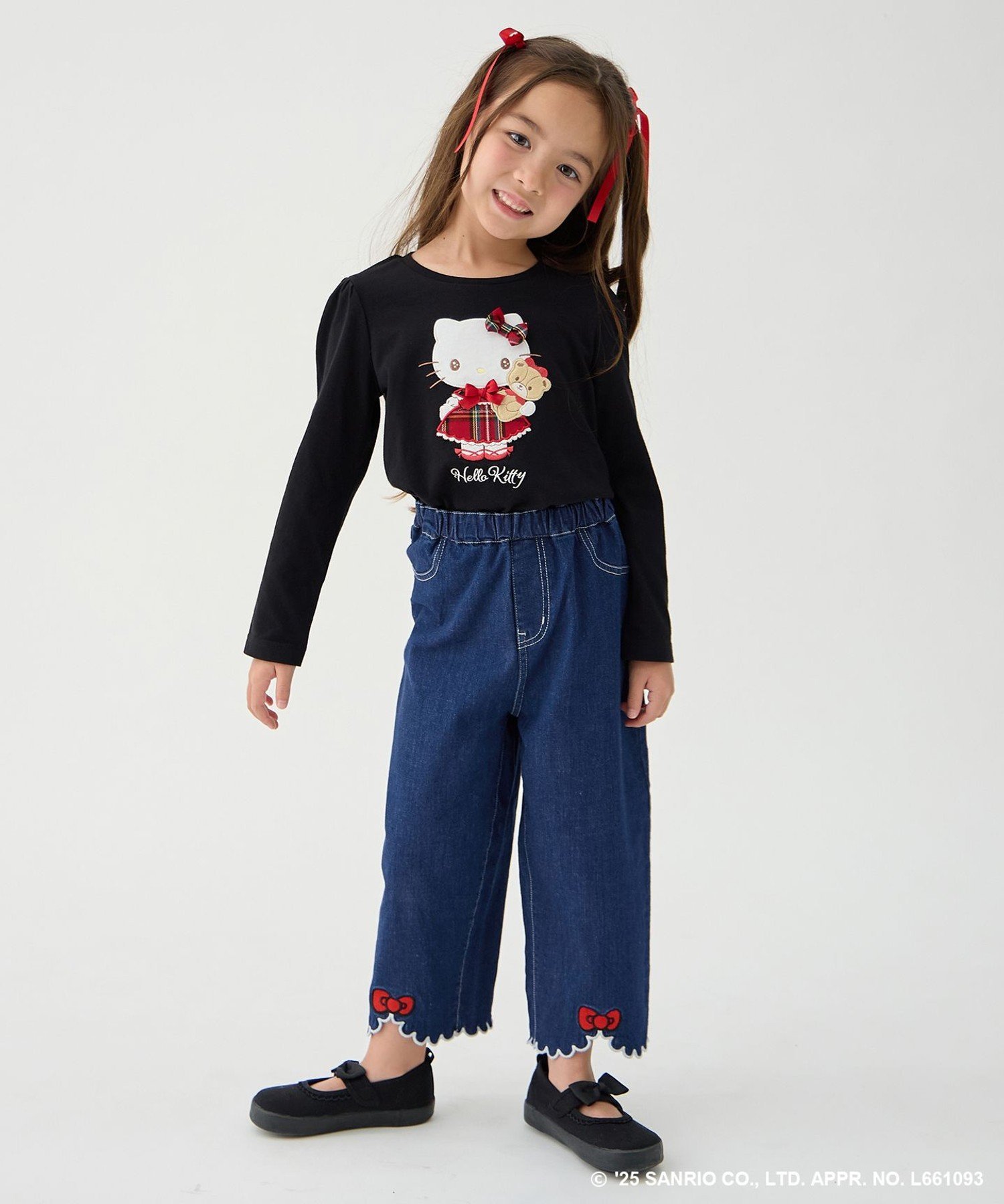 Джинсовые широкие штаны ANY KIDS, Indigo [075] — фото 3