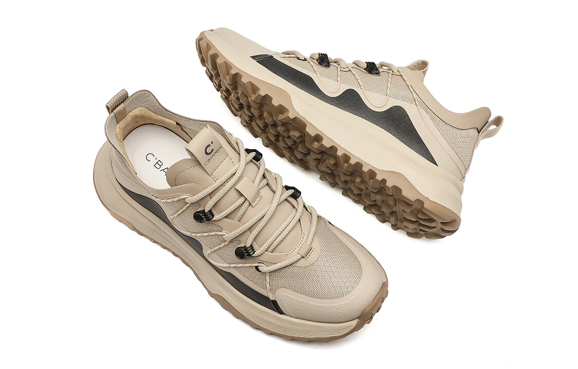 

Кроссовки C°BANNER Lifestyle Shoes Men Low-top Beige, цвет Apricot