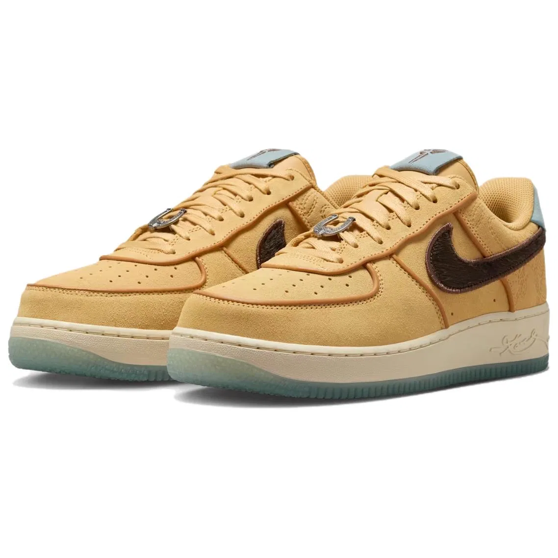 Кроссовки скейтбордические Nike Air Force 1 Low Brown — фото 4