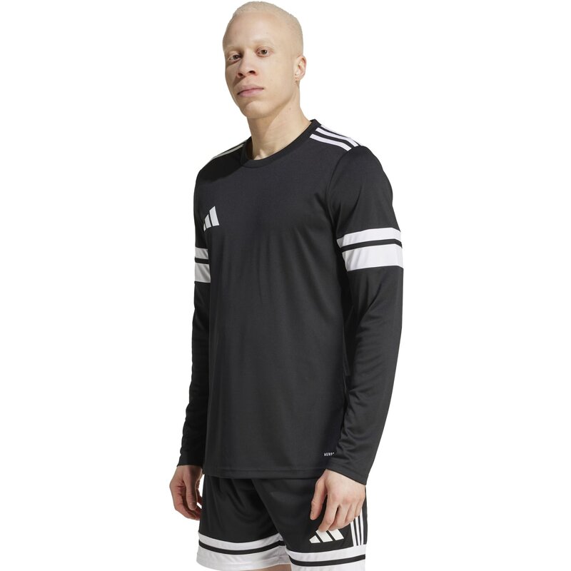 Футболка с длинным рукавом Squadra 25 Adidas, черный — фото 3