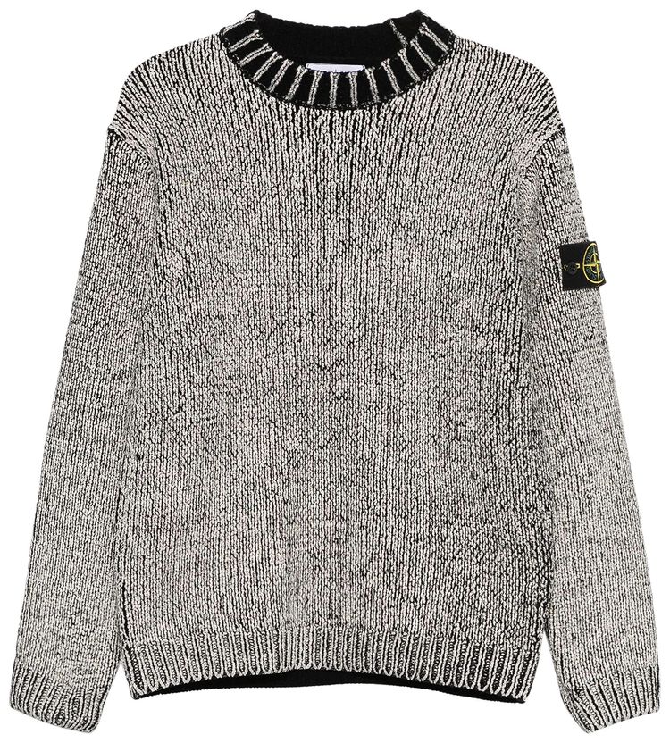 

Лонгслив Stone Island Long-Sleeve Crewneck 'Black', черный