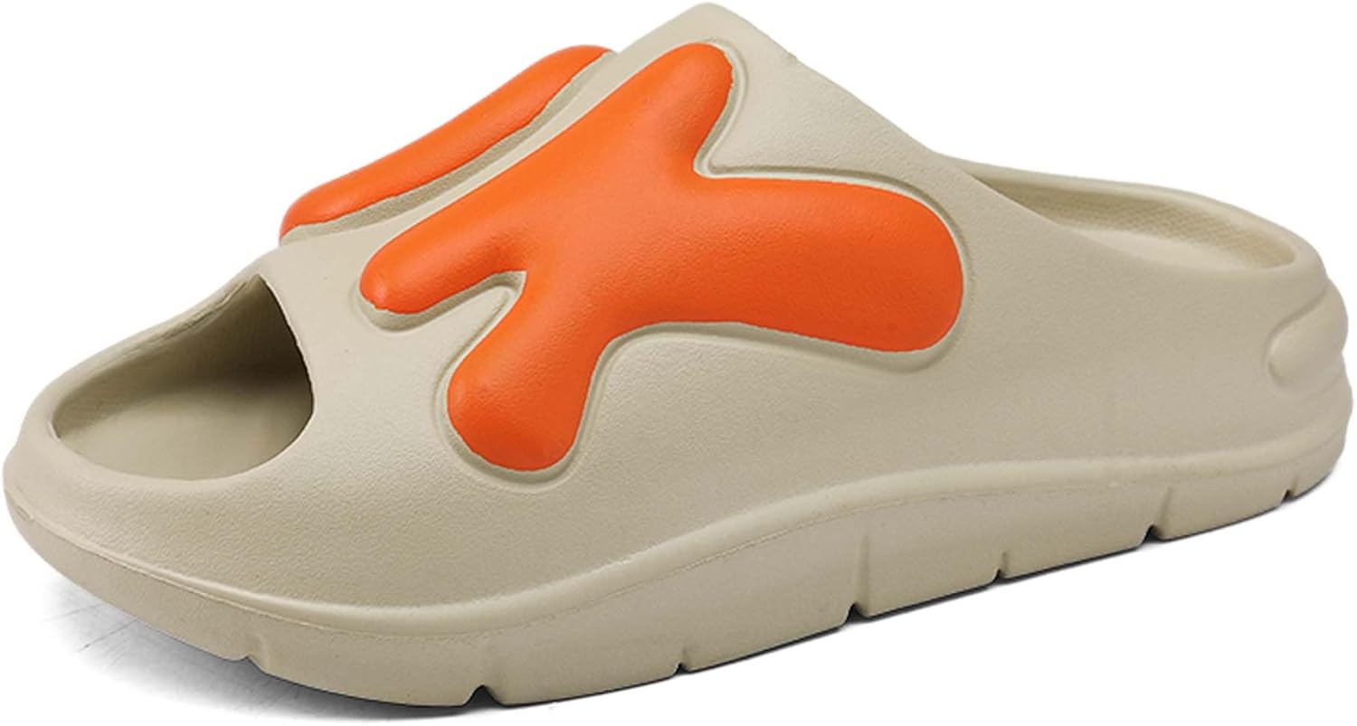 

Мужские модные шлепанцы слайдеры летние повседневные с толстой подошвой, с открытым носком, быстро сохнущие, противоскользящие пляжные и душевые обувь, взрослые сабо с поддержкой свода стопы Generic, хаки