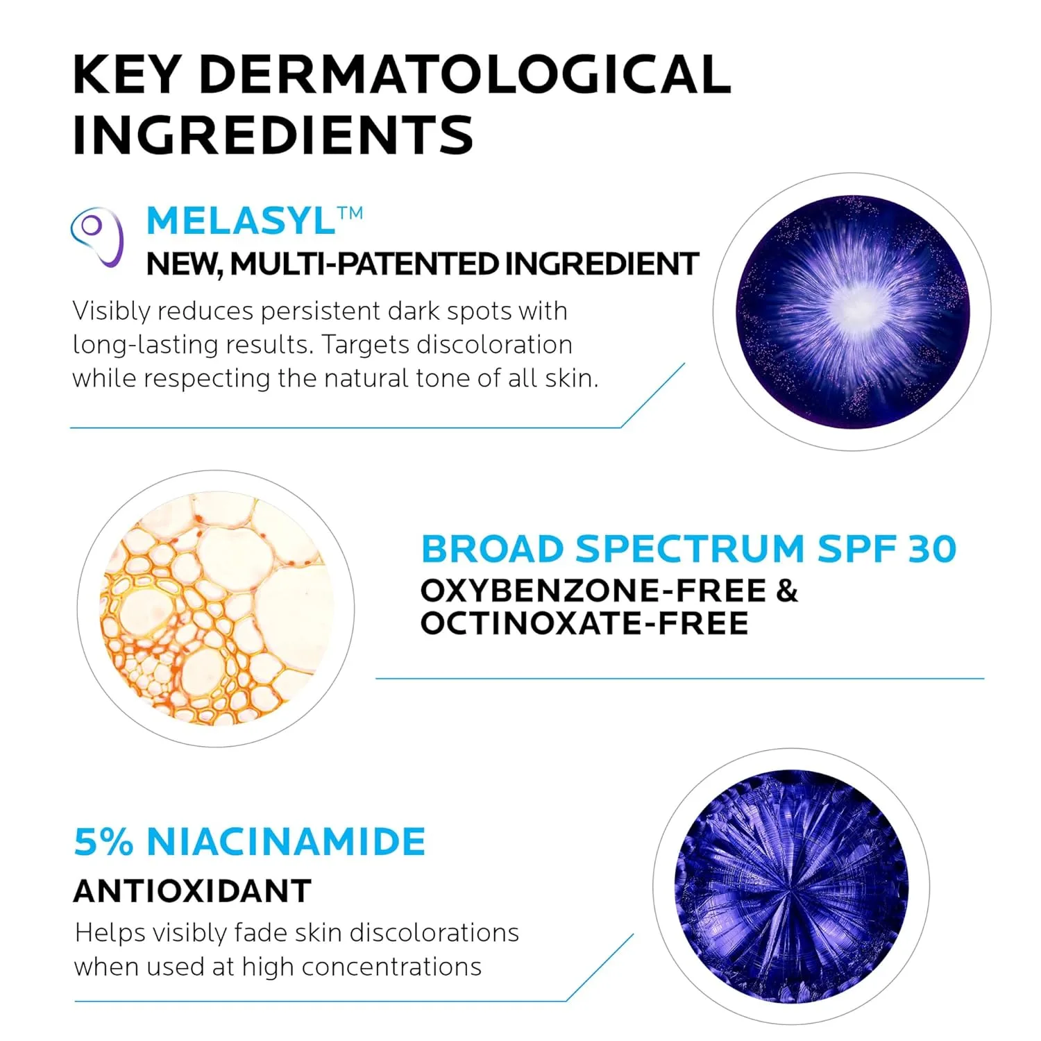 Сыворотка La Roche-Posay — Mela B3 UV ежедневный для лица с SPF , анти-эйдж Melasyl и % ниацинамидом, , colourless, 40 мл — фото 2