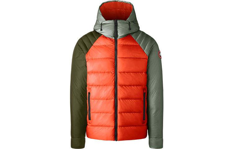 

X CONCEPTS SS22 Пуховая куртка мужская зеленая оранжевая Canada Goose, Зеленый, X CONCEPTS SS22 Пуховая куртка мужская зеленая оранжевая Canada Goose