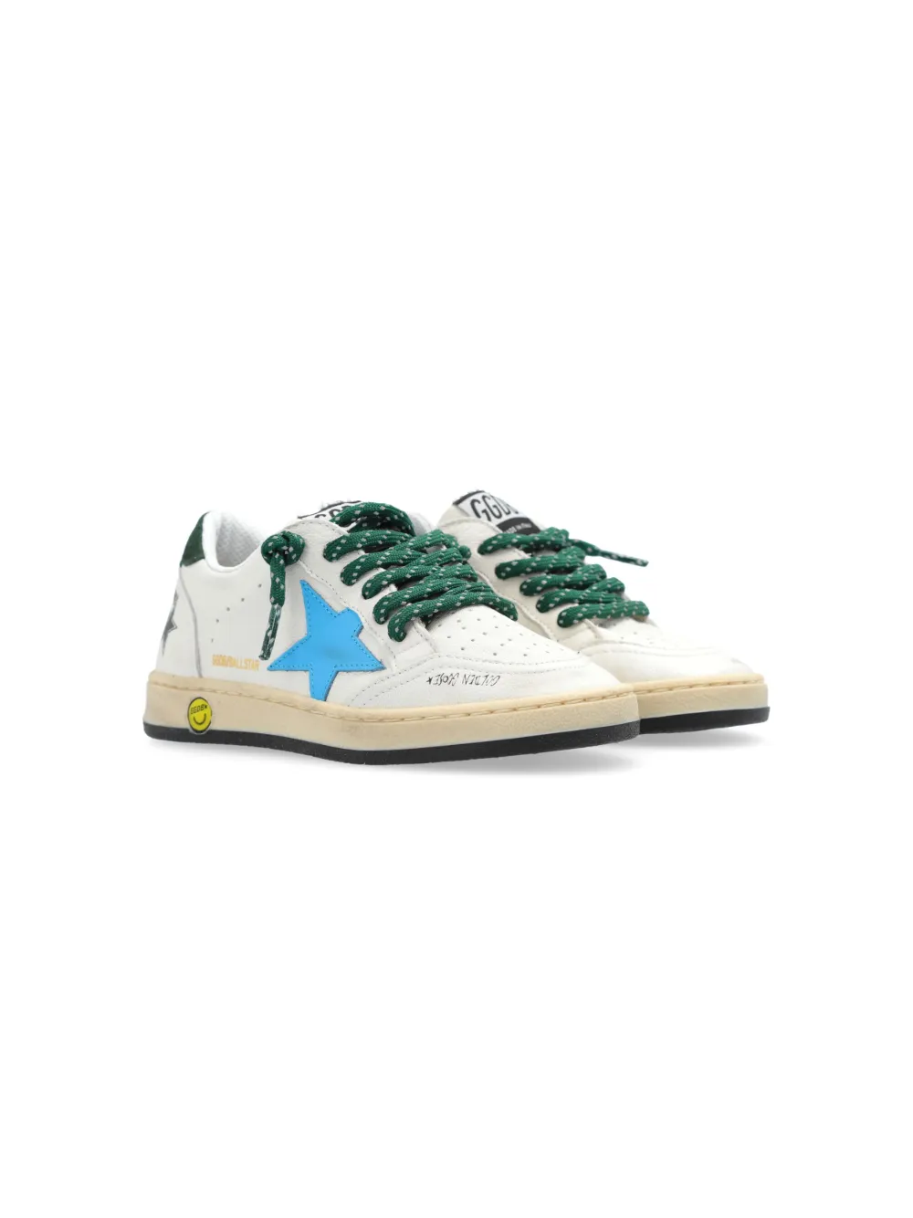 

Кеды Ball Star New Golden Goose Kids, белый