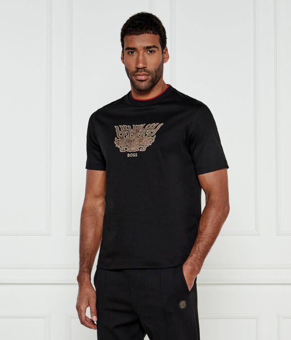 

Футболка c-taut 10_lny босс x творение богов Regular fit Boss, черный