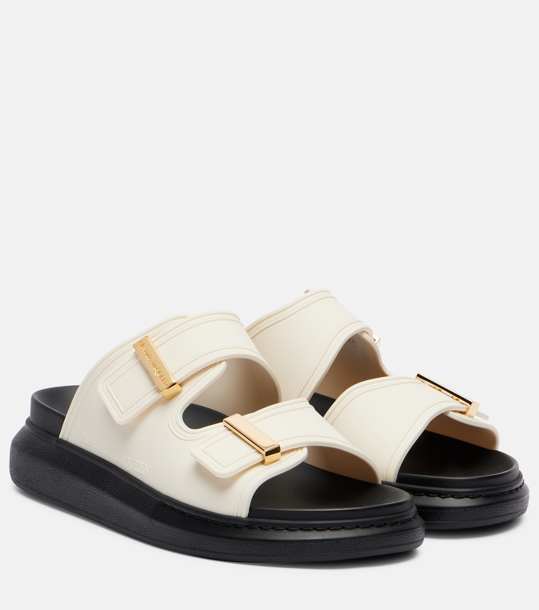 Гибридные сандалии McQueen, Snow/Black/Black/Gold