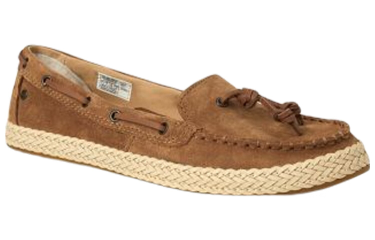 Женская повседневная обувь Женские низкие каштановые туфли Ugg — фото 3