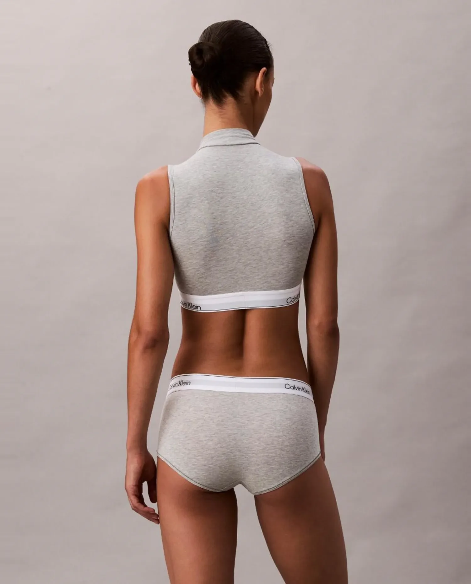 Шорты индивидуальные женские ICON COTTON MODAL Calvin Klein, серый — фото 3