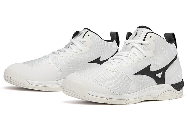 

Кроссовки Mizuno Wave Super Sonic 2 Mid 'White Black'