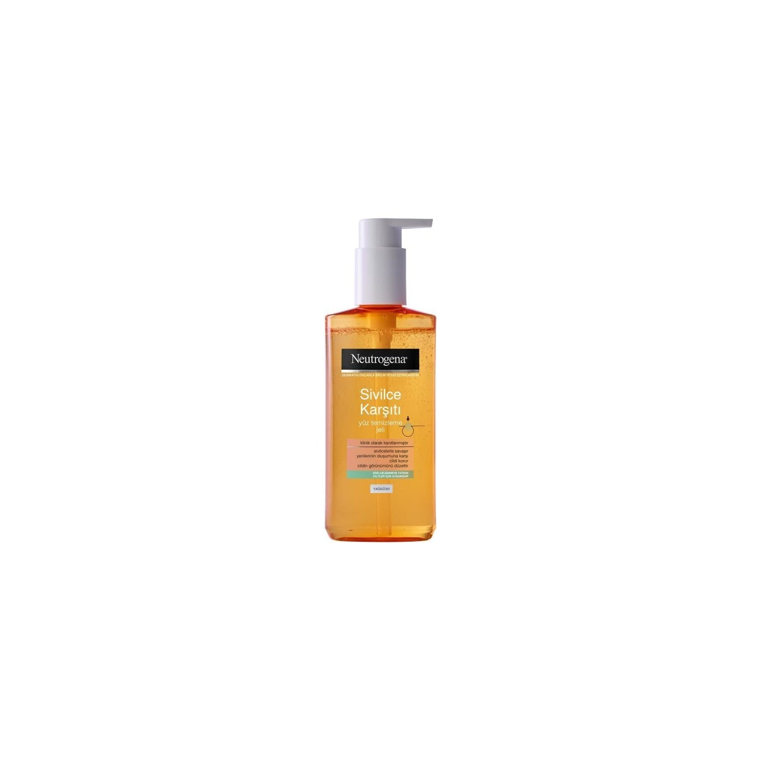 Гель для умывания Neutrogena — Очищающий гель для лица Visably Clear, 200 мл — фото 2