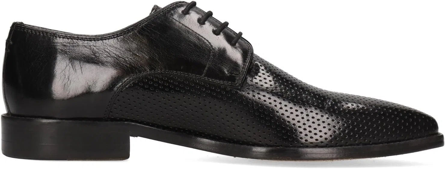 Мужские туфли-дерби Melvin & Hamilton Alex 1, Black — фото 2