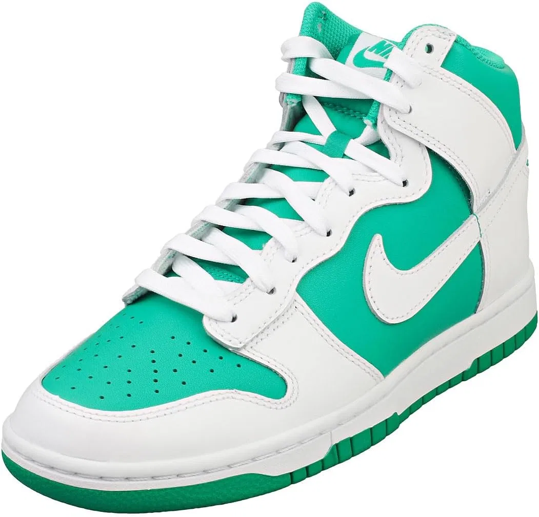 Кроссовки высокие Nike Dunk High, цвет Stadium Green White