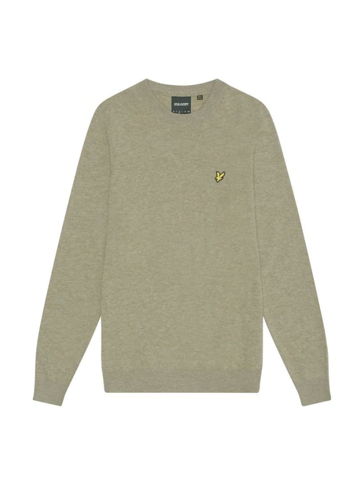 

Пуловер Lyle & Scott Strickpullover, цвет Meliertes Kühl beige