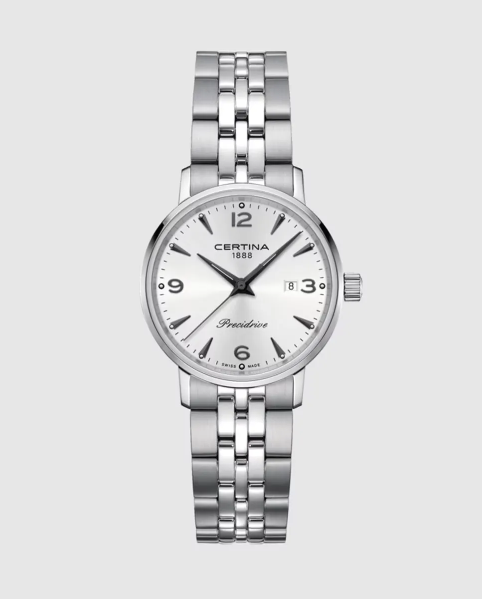 

Certina Urban C0352101103700 стальные женские часы, серебряный