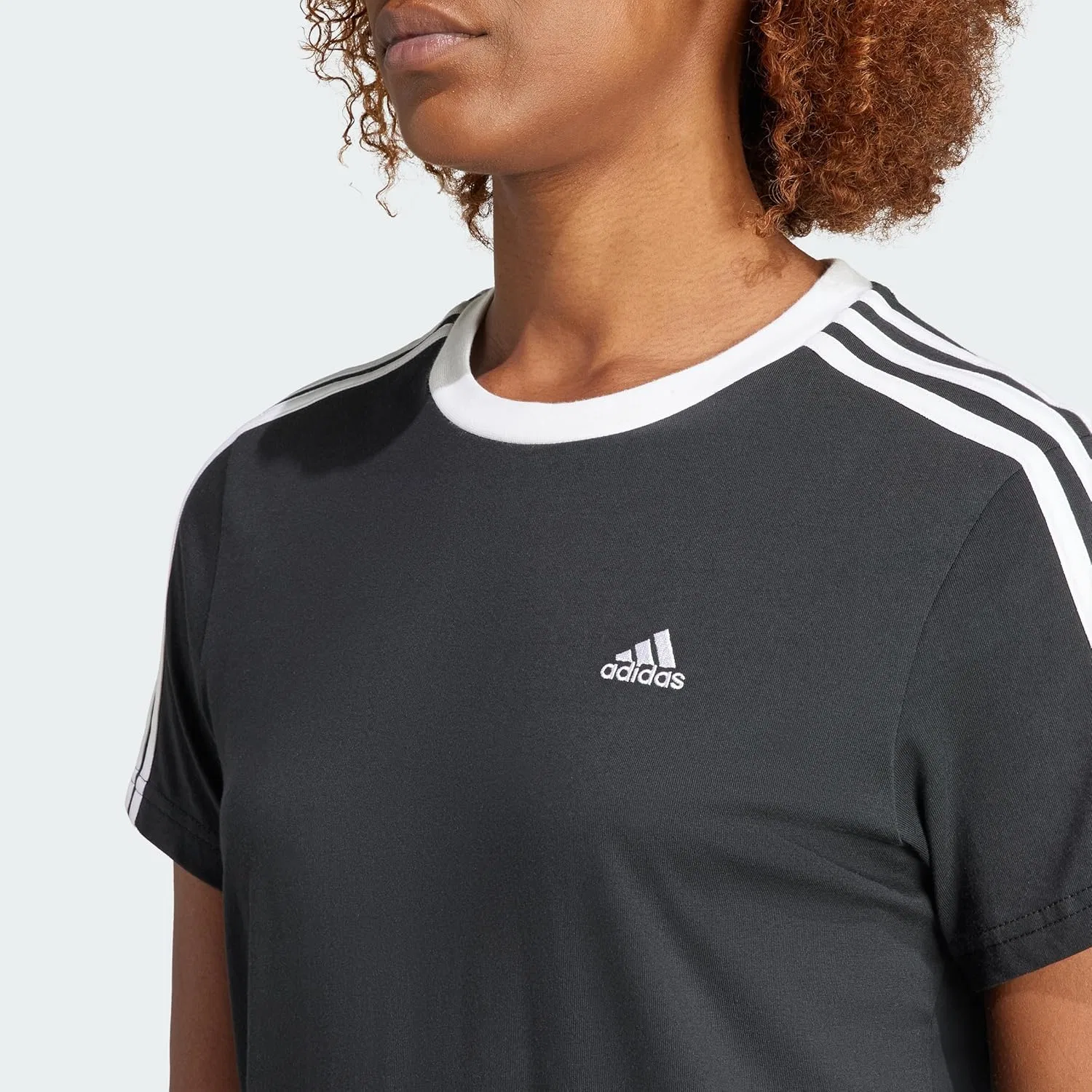 Футболка активная adidas, женская, Black/White — фото 2