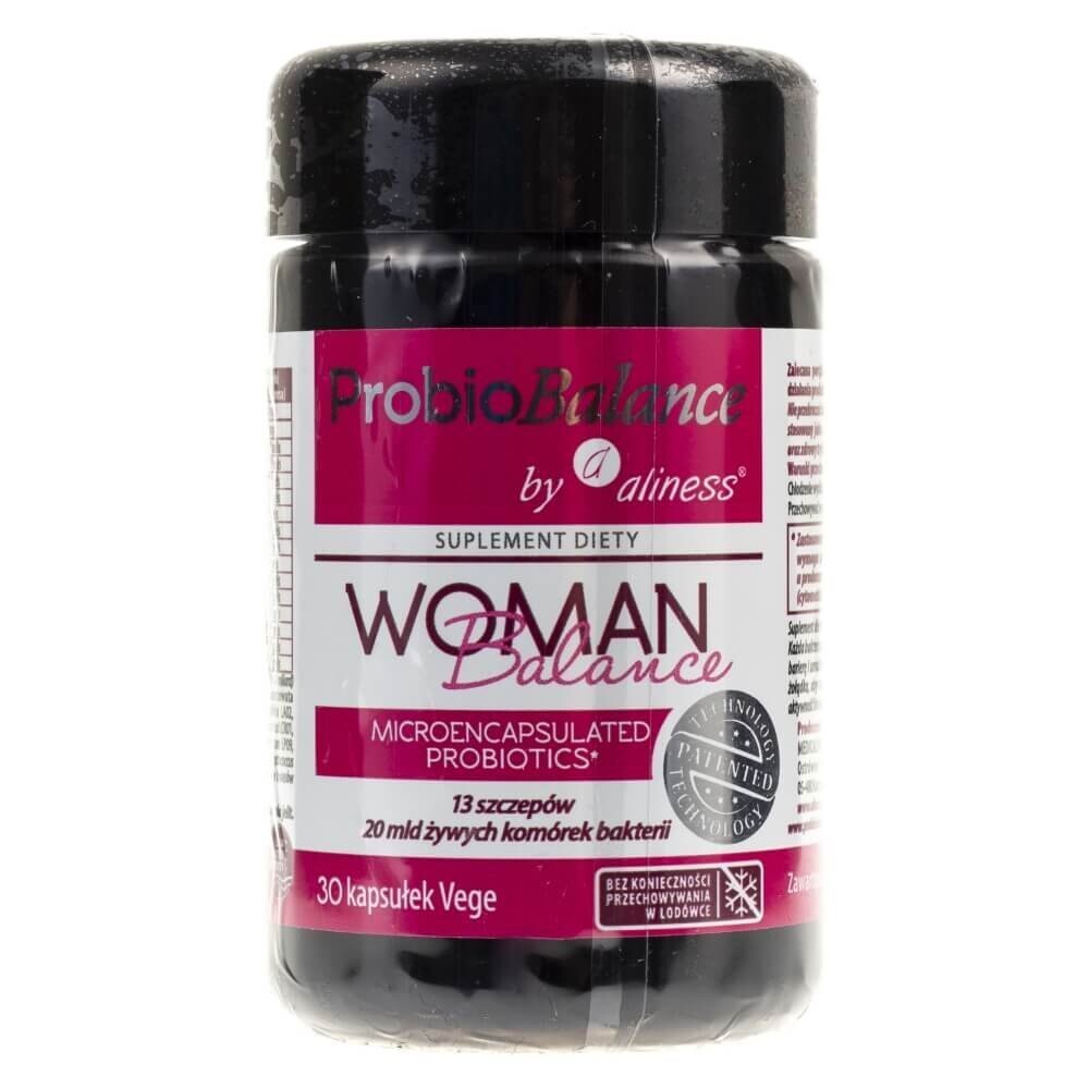 

Биологически активная добавка Aliness ProbioBalance Woman, 30 капсул Inna Marka