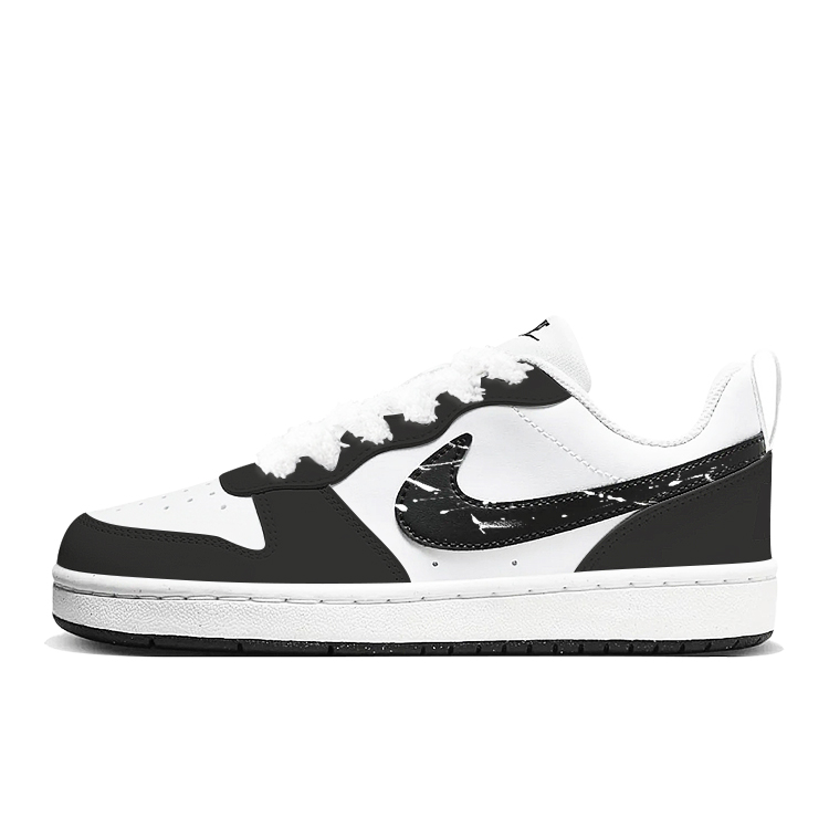 

Nike Детские кроссовки для скейтбординга Court Borough с рифленой белой амортизацией, износостойкие, низкие, для подростков