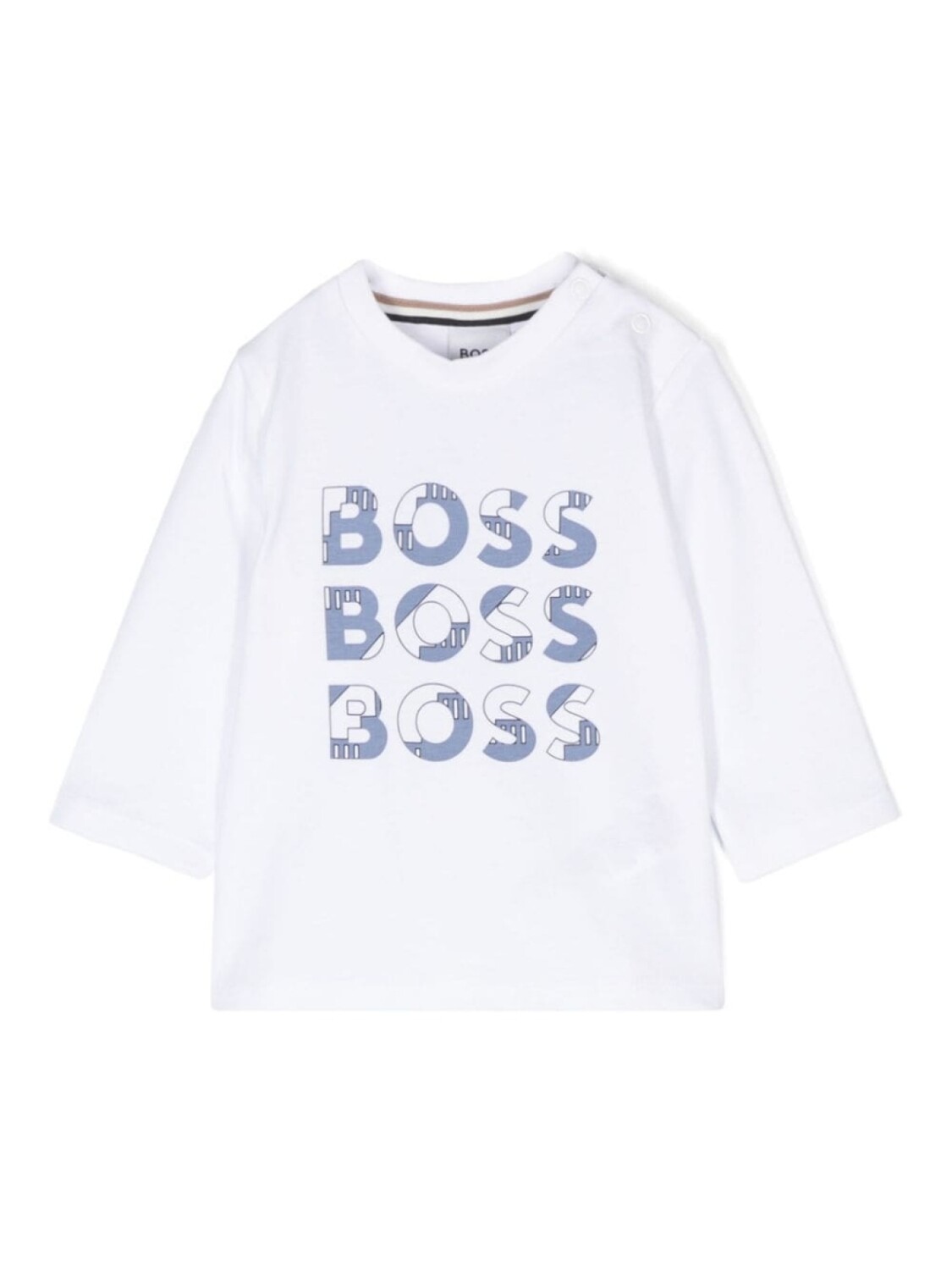 

BOSS Kidswear футболка с логотипом, белый