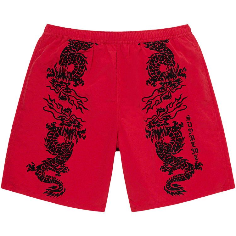 

Шорты для плавания Supreme Dragon Water Short, Red