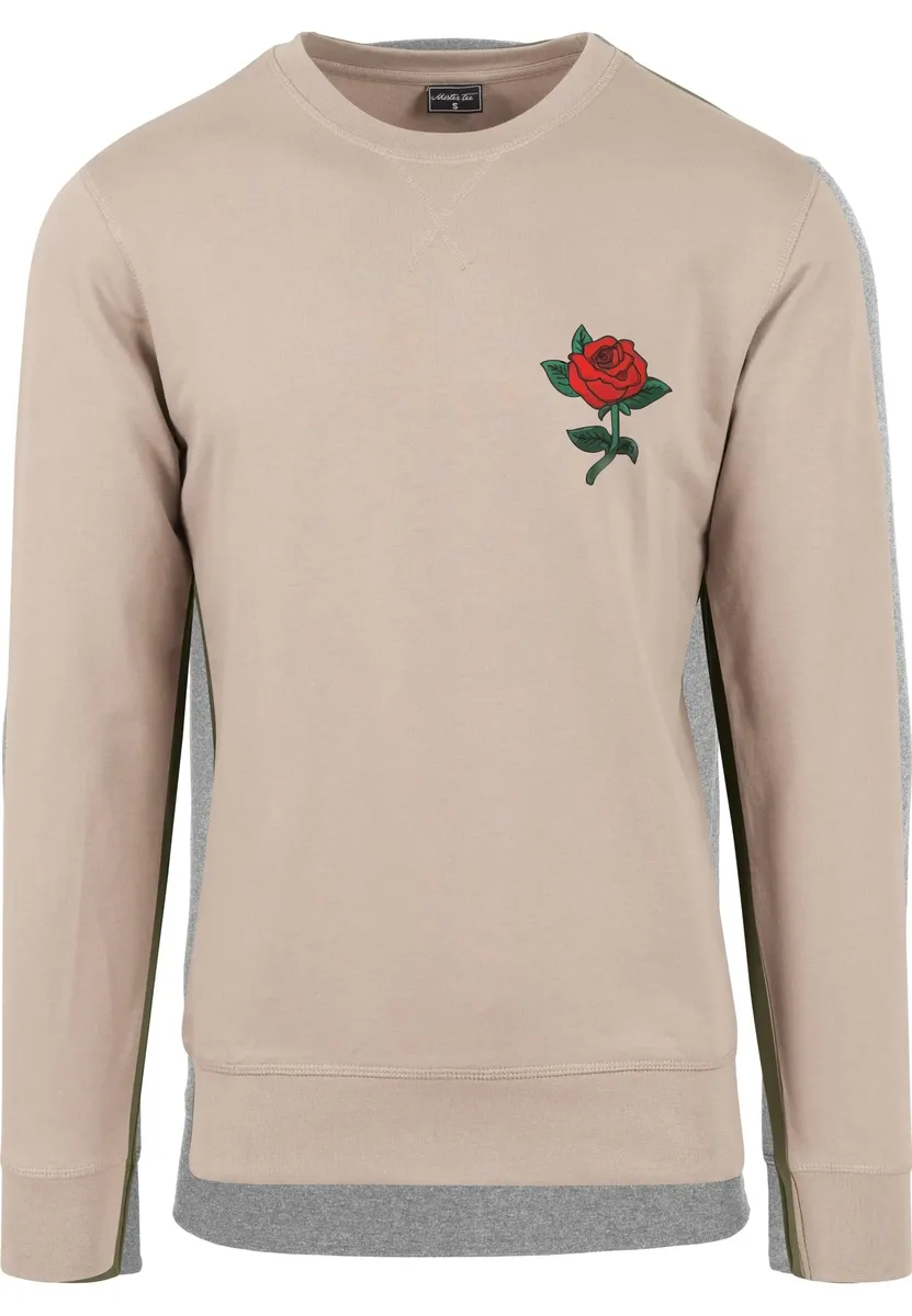 

Свитер MisterTee с круглым вырезом "MisterTee Men's Rose Crewneck", цвет Darksand