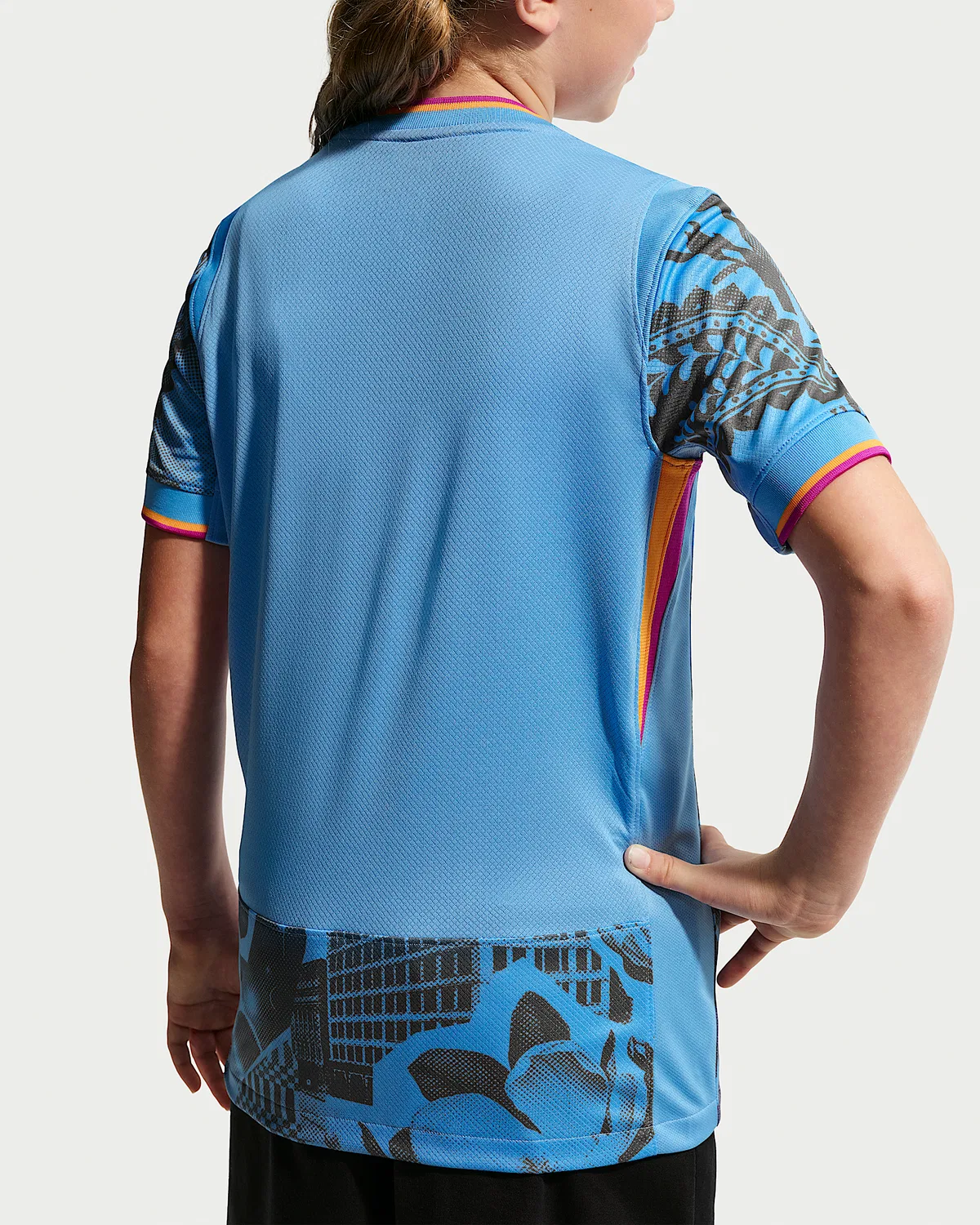 Детская Nike Dri-FIT NWSL Replica Jersey Houston Dash Stadium Away, University Blue — фото 2