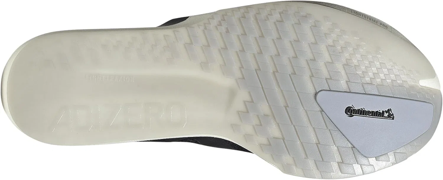 Мужские беговые кроссовки Adidas Performance Adizero Adios 9, Black-Black-Grey — фото 3