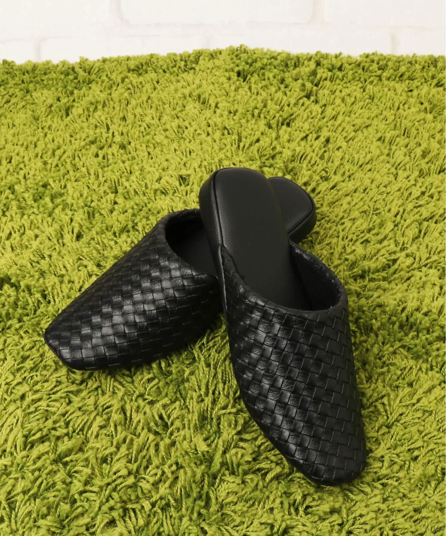 Домашние тапочки M plus home Texere L размер BACKYARD FAMILY чёрные — фото 3