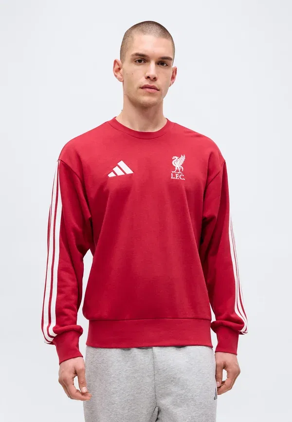 Толстовка Liverpool FC DNA Club Wear Adidas Performance, активный бордовый