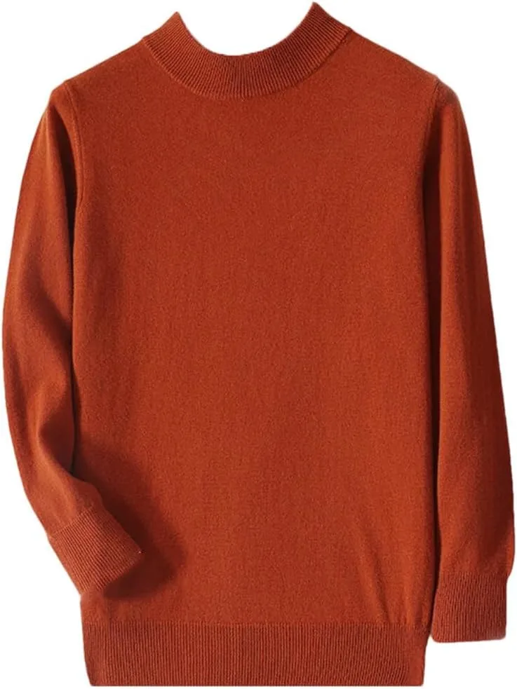 

Мужской полувысокий пуловер из мериносовой шерсти