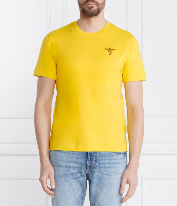 

Футболки Slim fit Aeronautica Militare, желтый