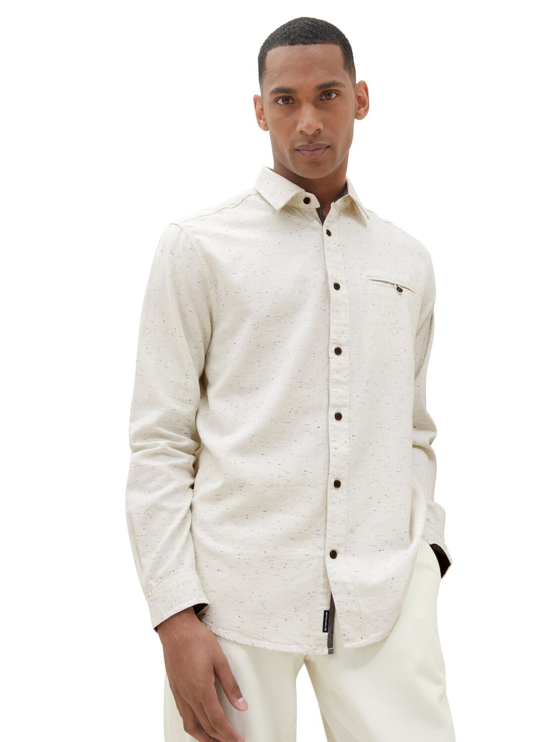 

Рубашка Tom Tailor STRUCTURED TWILL, белый