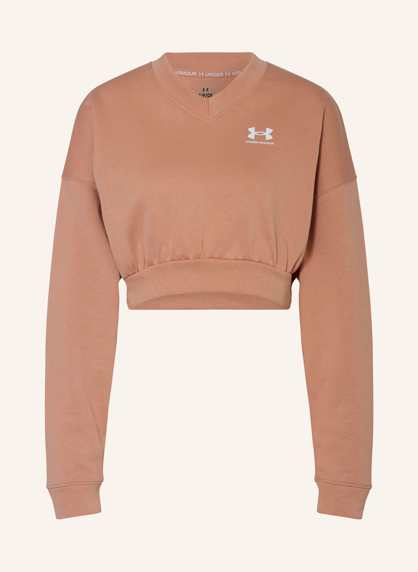 

Укороченная толстовка, среди прочего, конкурент терри Under Armour, оранжевый