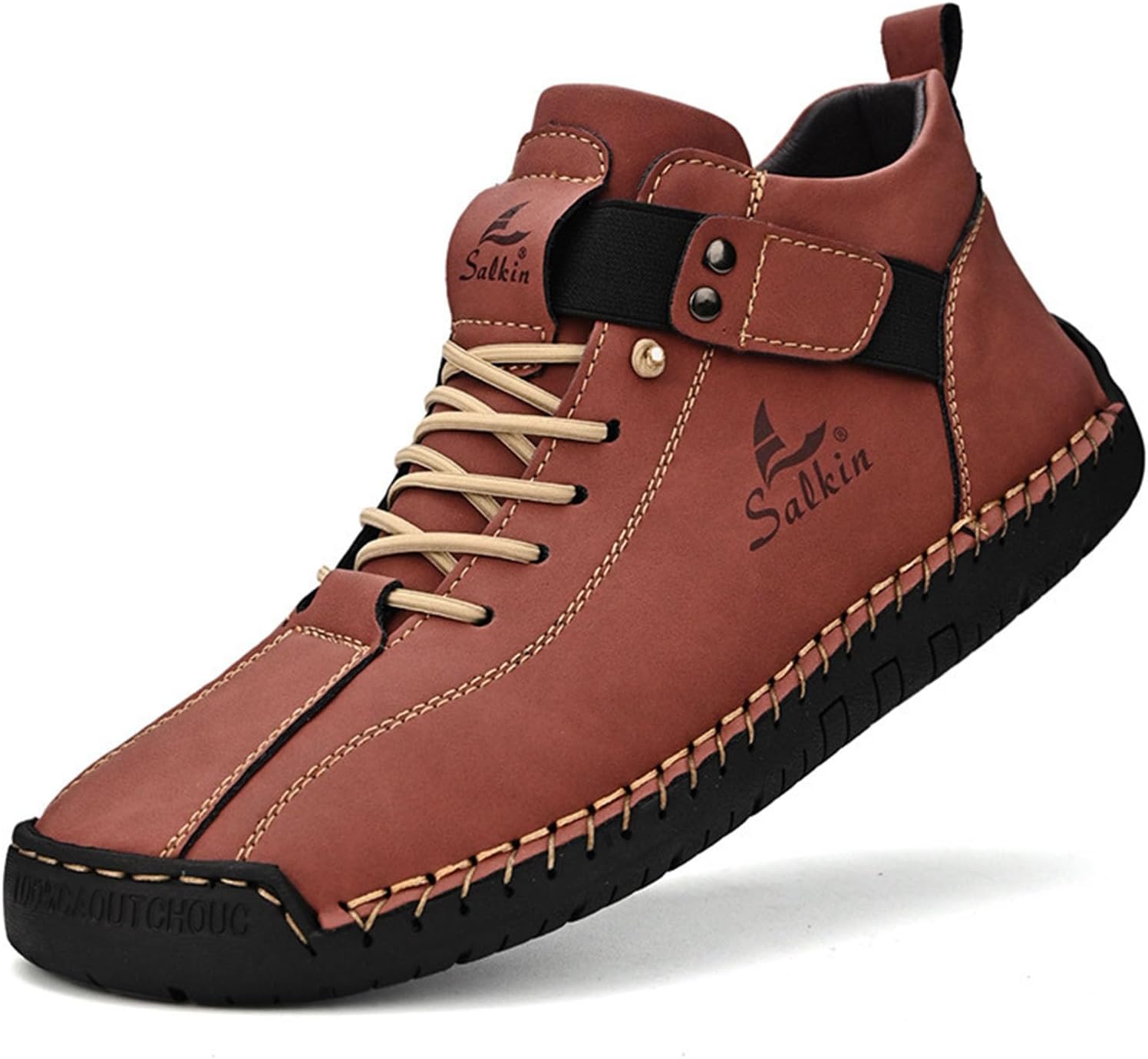 

Классические мужские вручную изготовленные повседневные деловые лоферы Zppordmr, красный