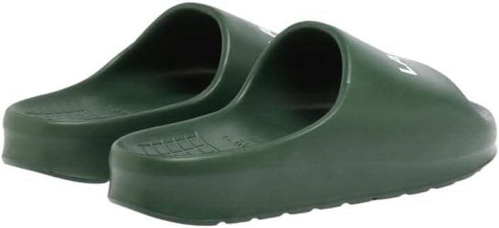 Мужские кроссовки Lacoste Serve Slide 2.0, белый/зеленый/темно-зеленый — фото 3