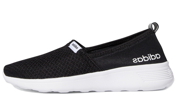 

Кроссовки для бега Lite Racer женские с низким верхом, черные/белые Adidas Neo